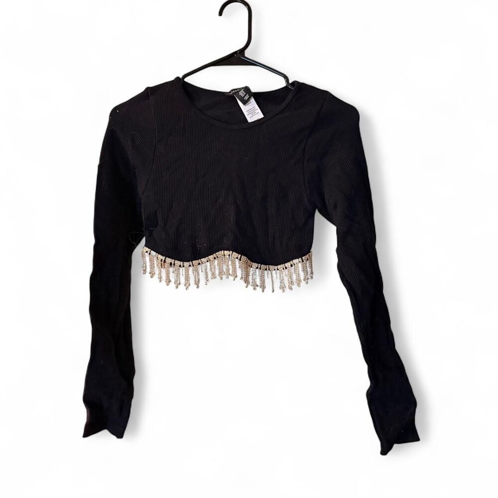 Sincerely-jules-for-bandier Women's Black Crop-top